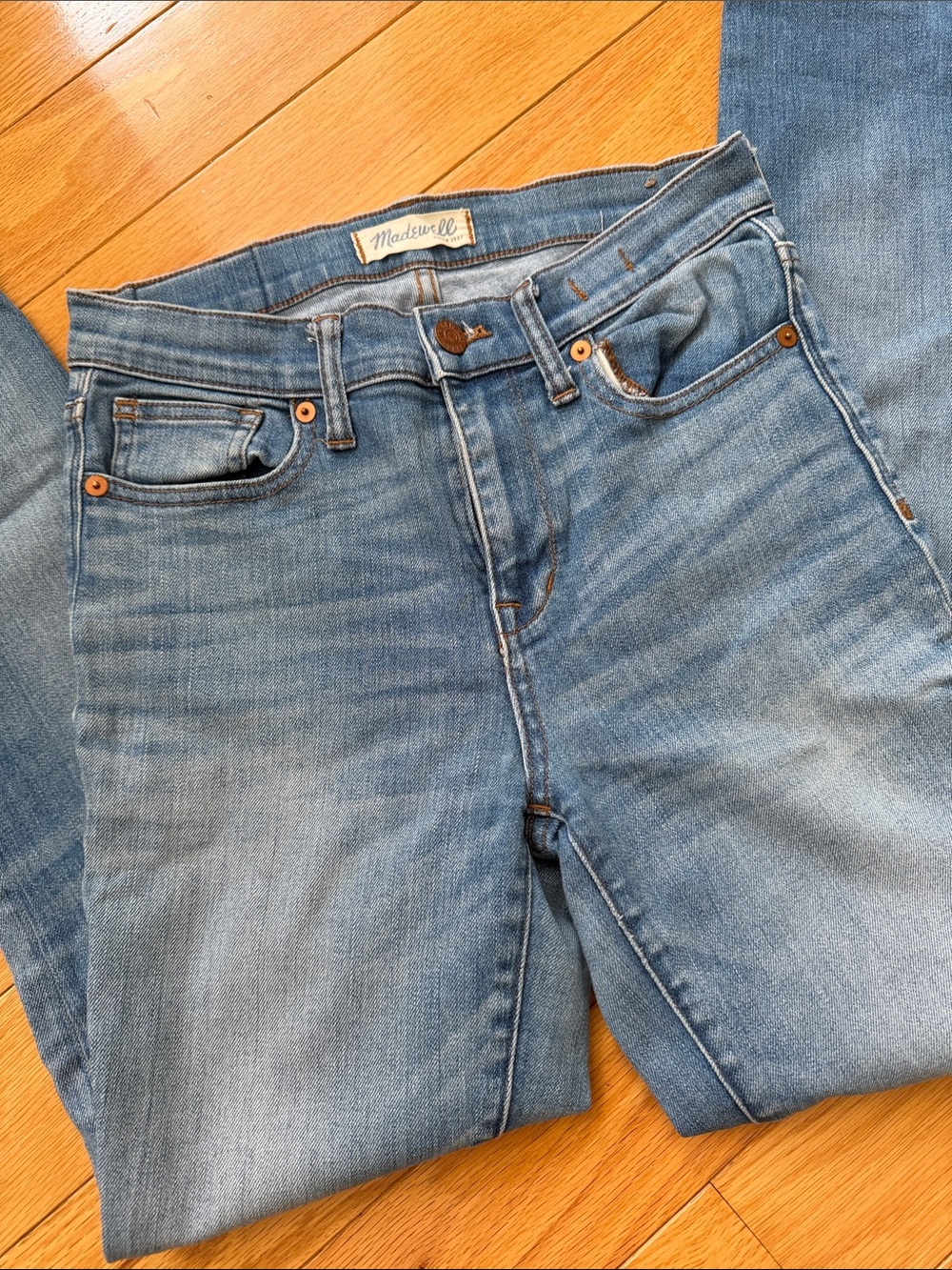 Madewell Light Wash High-Rise Women's Jeans